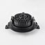 Recessed spotlight Siem with CCT switch - black