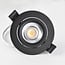 Recessed spotlight Siem with CCT switch - black