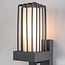Industrial outdoor wall light Tijn with sensor - anthracite