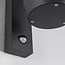 Designer outdoor wall light Jonah with sensor - anthracite