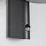 Outdoor wall light Mayson with sensor - anthracite with integrated LED