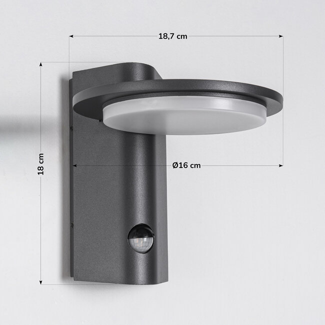 Wall lamp with sensor - Mayson