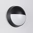 Contemporary outdoor wall light with adjustable colour temperature