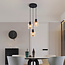 Pella Designer lighting pendant lamp, 3-light - Amber glass