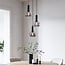 3-light pendant light Imme - smoked glass