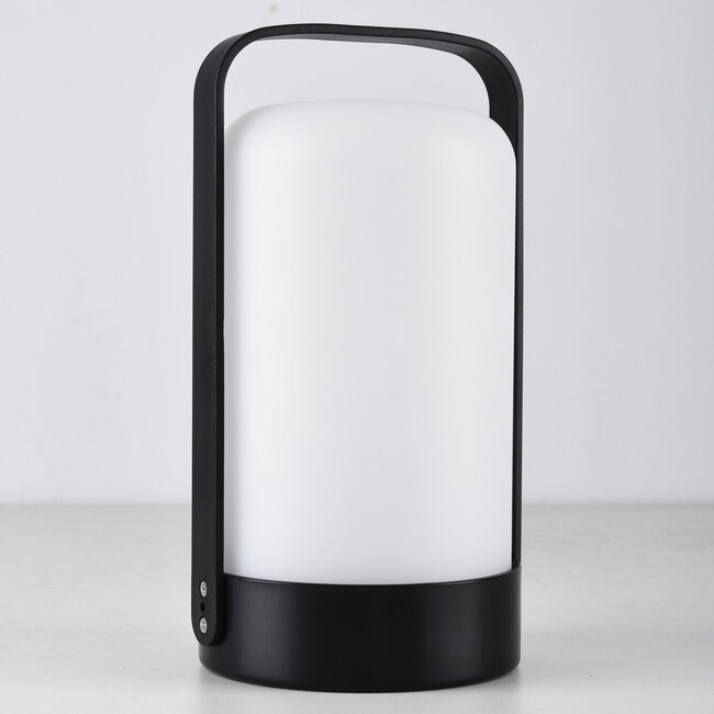 White rechargeable table lamp Sal dimmable - RGB