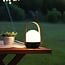 Rechargeable 3-step dimmable solar table lamp Saro - portable