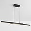 3-step dimmable LED pendant light Leia - black