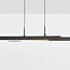 3-step dimmable LED pendant light Leia - black