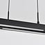 3-step dimmable LED pendant light Leia - black