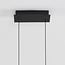 3-step dimmable LED pendant light Leia - black