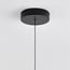 Black pendant lamp Kato with openwork shade, 3-step dimmable