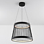 Designer pendant light Kae, 3-step dimmable - black