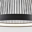3-step dimmable LED pendant light Kae - black decorative cord