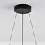 Designer pendant light Kae, 3-step dimmable - black