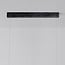 3-step dimmable LED pendant light Andre - matt black, wood effect