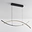 pendant light Arche - black with 3-step dimmable LED