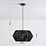 Nara Braided Rope Pendant Light - Black