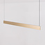 pendant light Abby - gold with integrated LED and adjustable wattage