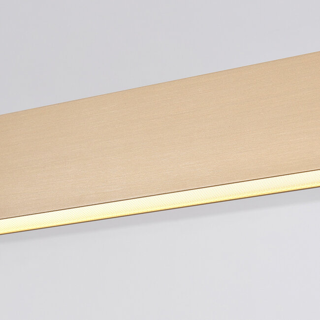 pendant light Abby - gold with integrated LED and adjustable wattage