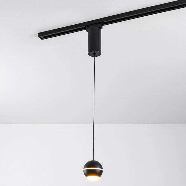 7W track spotlight, single-phase Ona with dimmable LEDs – Black (price per item)