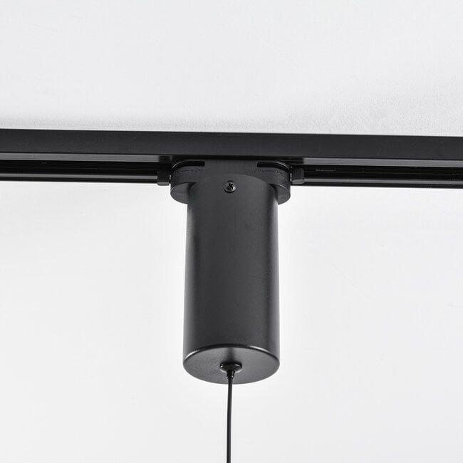 7W track spotlight for 1-phase track system Ona, dimmable, black (sold individually)