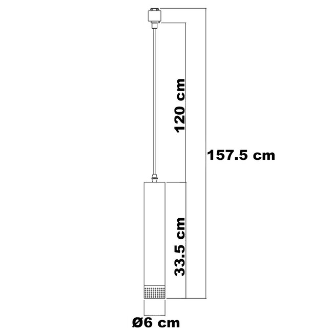 Railspot 1-phase Senne - Black with Gold (price per piece)