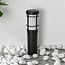 Solar light with flame effect Nikko - set of 4