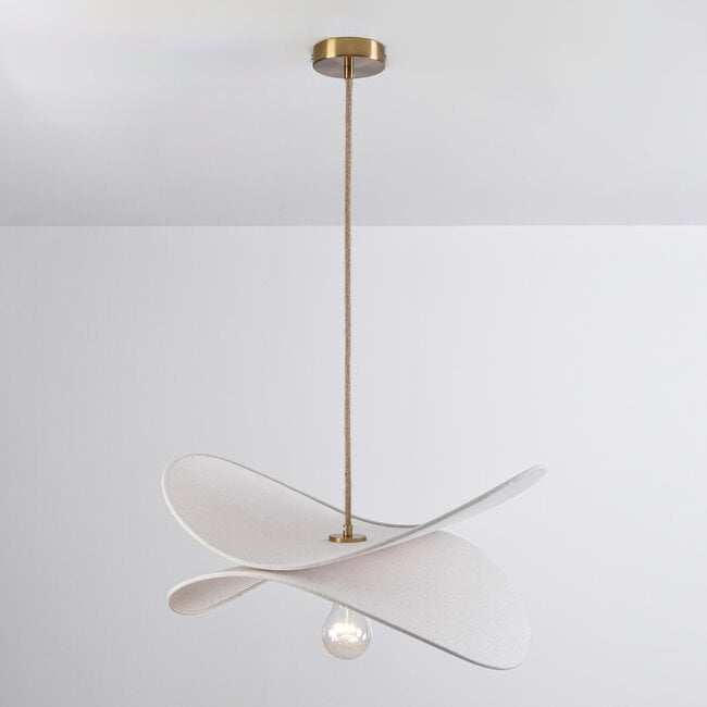 1-light pendant light Linha - white