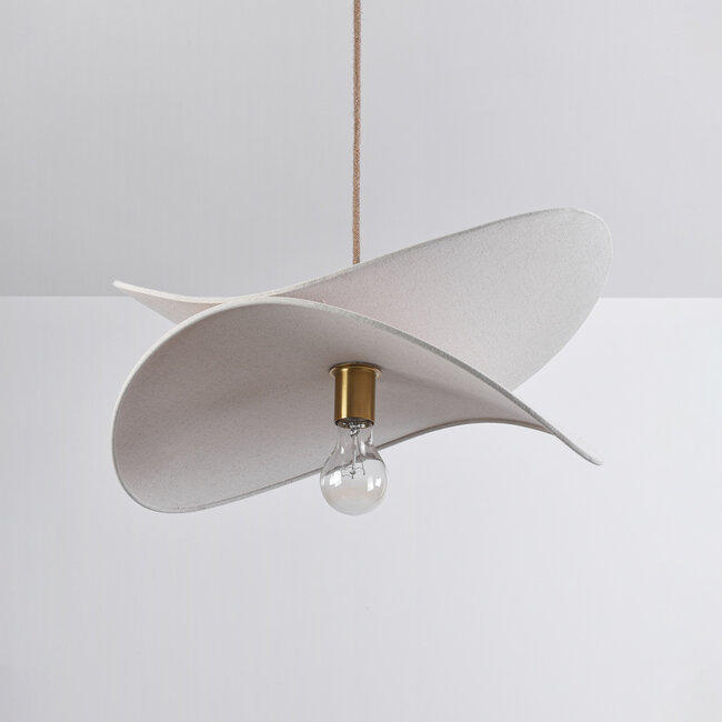 Modern pendant lamp, White, 1-light - Linha