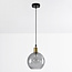 1-light pendant lamp Liya - smoked glass variant 2
