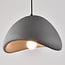 Wabi-Sabi pendant light Cemento grey stone effect - 60 x 47 cm