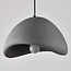 Wabi-Sabi pendant light Cemento grey stone effect - 60 x 47 cm