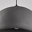 Wabi Sabi pendant light Urban Stone with grey stone pattern - 48 x 38 cm