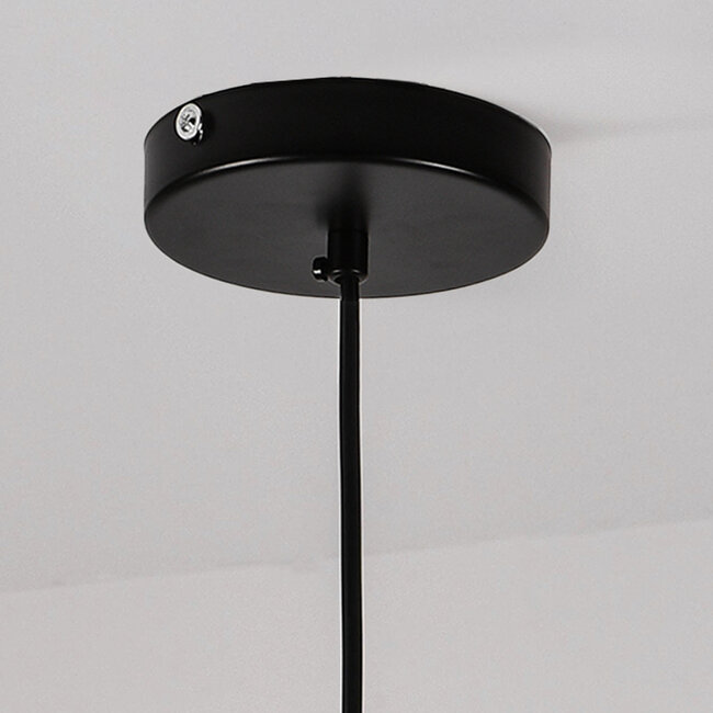 Wabi-Sabi Urban Stone pendant lamp with grey stone effect - 48 x 38 cm