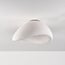 Wabi Sabi ceiling light Concrete Aura 38 x 30 cm stone pattern - white