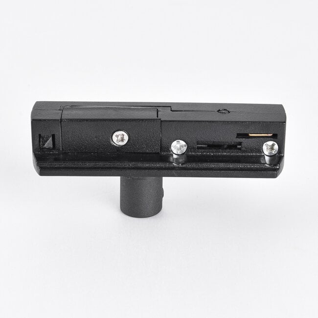 pendant light adapter for 1-phase track, black