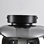 Ceiling lights black with smoked glass - Soli