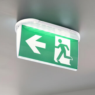 Recessed emergency lighting