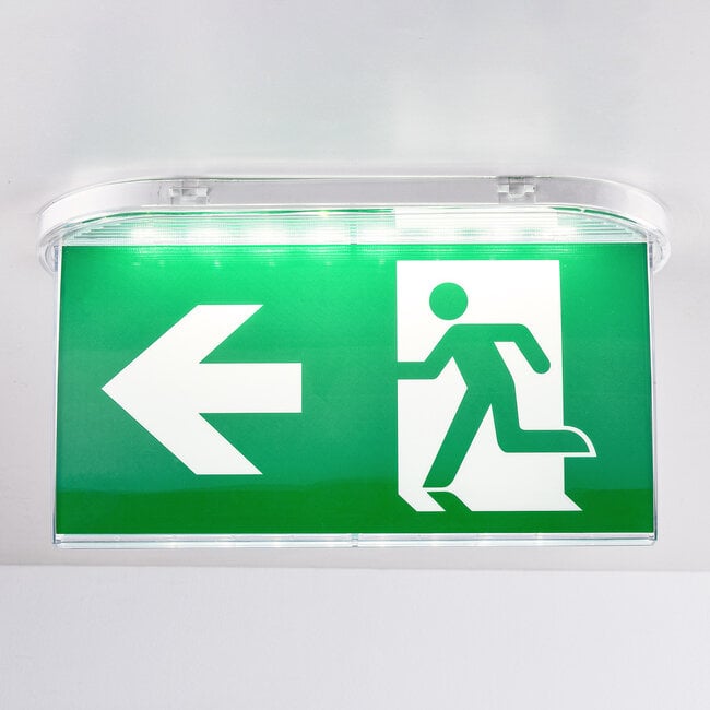 Recessed emergency lighting