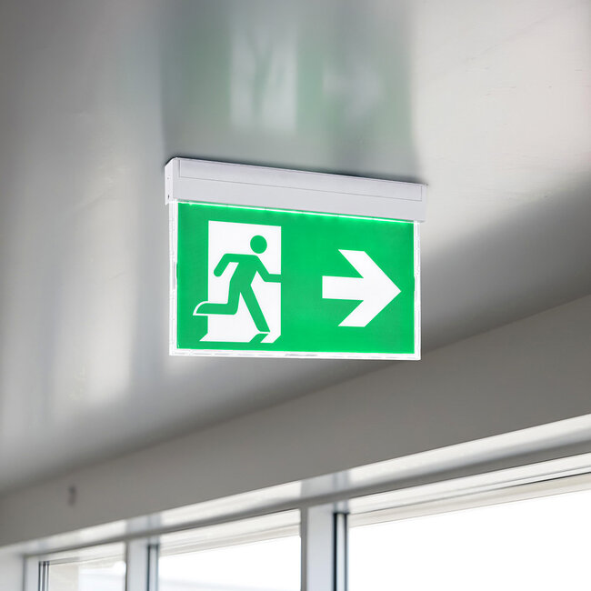 Emergency lighting - surface-mounted