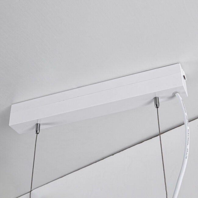 Emergency lighting surface-mounted, ceiling-mounted with pendant