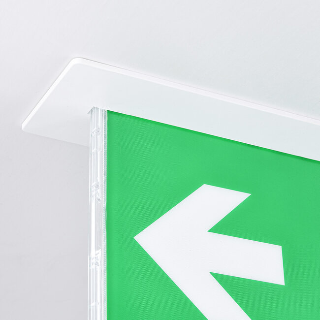 Recessed emergency lighting