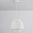 pendant light Vilo - white fabric