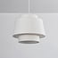 pendant light Vilo - white fabric