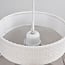 pendant light Vilo - white fabric