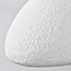3-light Wabi-Sabi pendant lamp, White stone effect - Sora