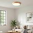 Dimmable ceiling lamp with wooden detail - Jano