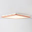 Modern ceiling lamp Celeste, wood look, 3-step dimmable