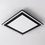 Square ceiling lamp Noella with two lights, 3-step dimmable